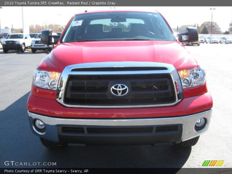 Radiant Red / Graphite Gray 2010 Toyota Tundra SR5 CrewMax