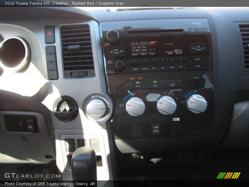Radiant Red / Graphite Gray 2010 Toyota Tundra SR5 CrewMax