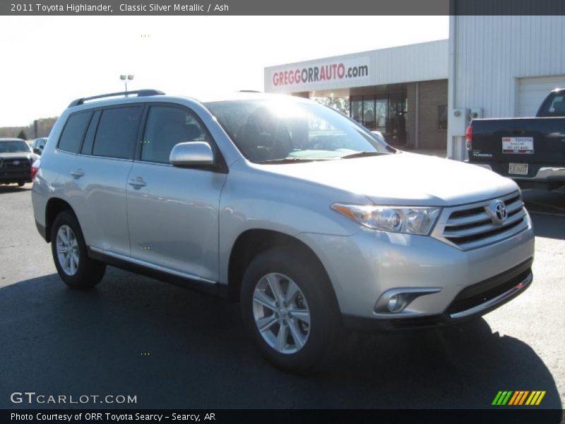 Classic Silver Metallic / Ash 2011 Toyota Highlander