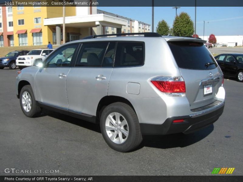 Classic Silver Metallic / Ash 2011 Toyota Highlander