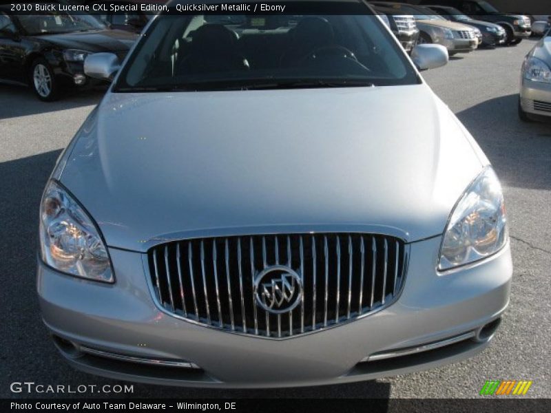 Quicksilver Metallic / Ebony 2010 Buick Lucerne CXL Special Edition