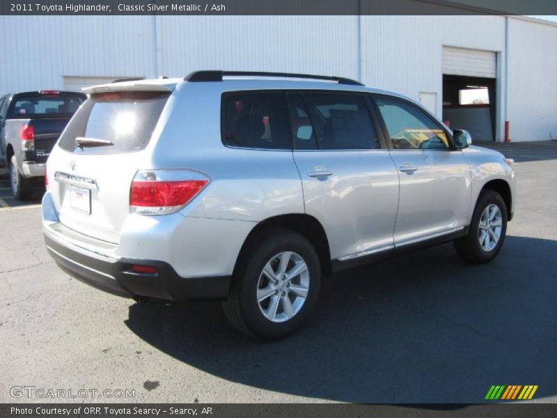 Classic Silver Metallic / Ash 2011 Toyota Highlander