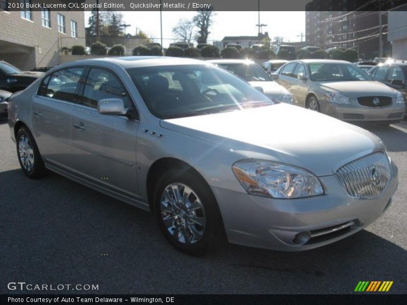 Quicksilver Metallic / Ebony 2010 Buick Lucerne CXL Special Edition