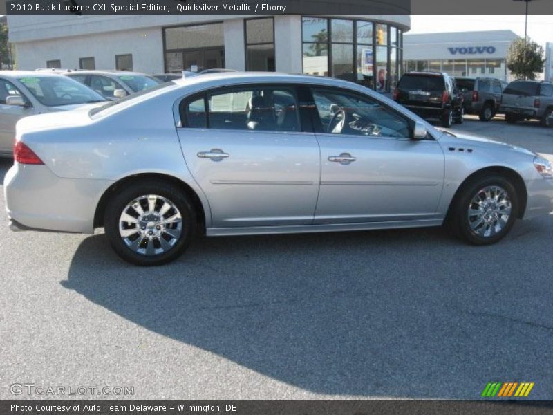 Quicksilver Metallic / Ebony 2010 Buick Lucerne CXL Special Edition