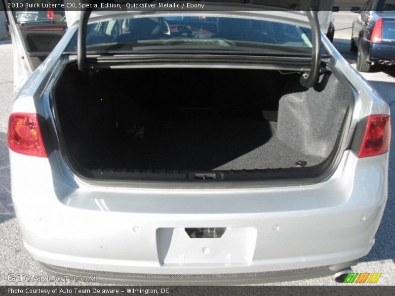  2010 Lucerne CXL Special Edition Trunk
