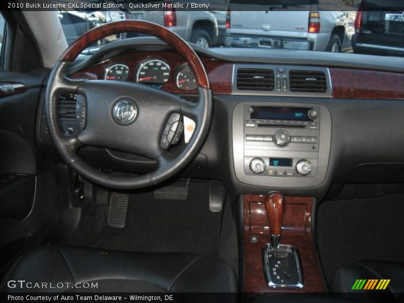 Dashboard of 2010 Lucerne CXL Special Edition