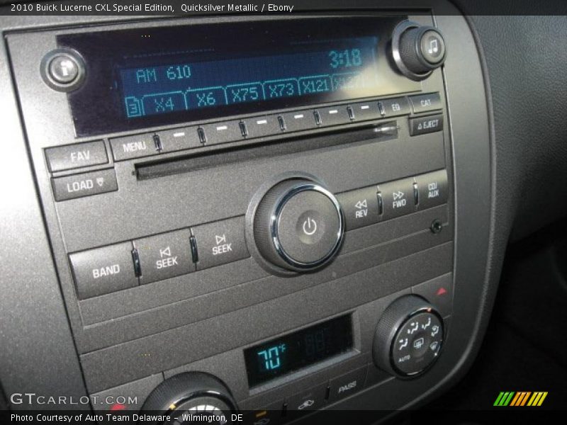 Controls of 2010 Lucerne CXL Special Edition