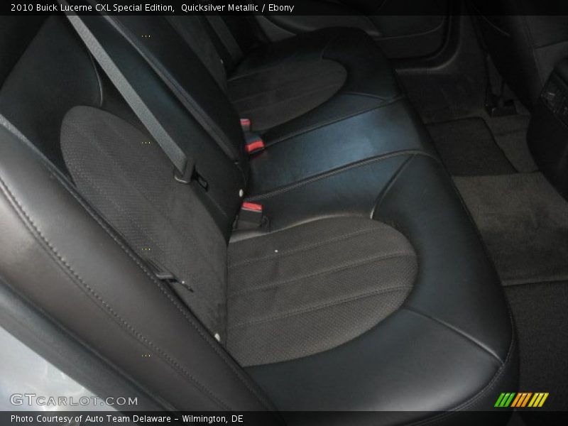  2010 Lucerne CXL Special Edition Ebony Interior