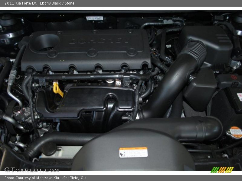  2011 Forte LX Engine - 2.0 Liter DOHC 16-Valve CVVT 4 Cylinder