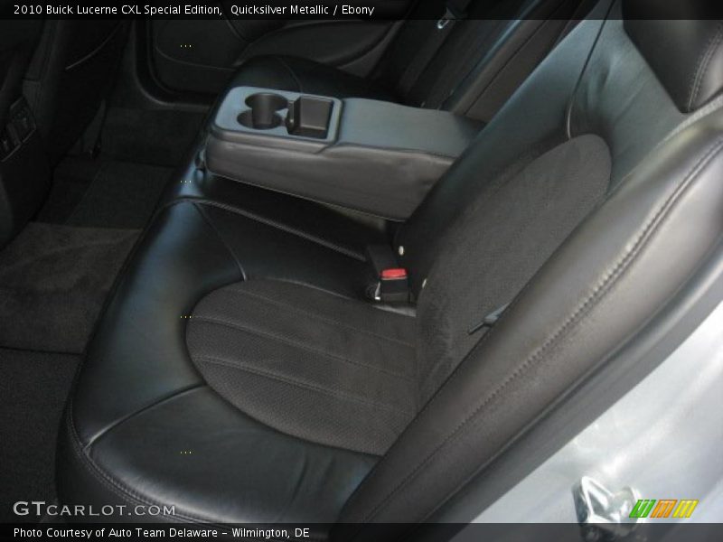 2010 Lucerne CXL Special Edition Ebony Interior