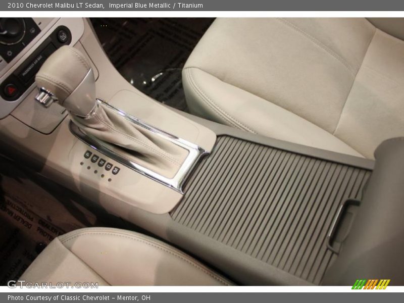 Imperial Blue Metallic / Titanium 2010 Chevrolet Malibu LT Sedan