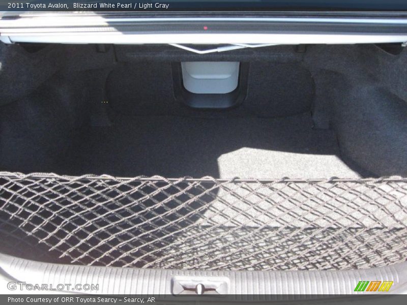 Blizzard White Pearl / Light Gray 2011 Toyota Avalon