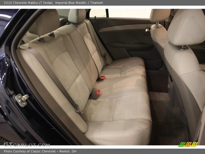 Imperial Blue Metallic / Titanium 2010 Chevrolet Malibu LT Sedan