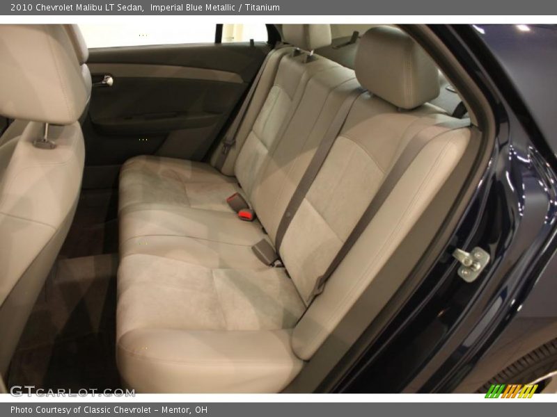 Imperial Blue Metallic / Titanium 2010 Chevrolet Malibu LT Sedan
