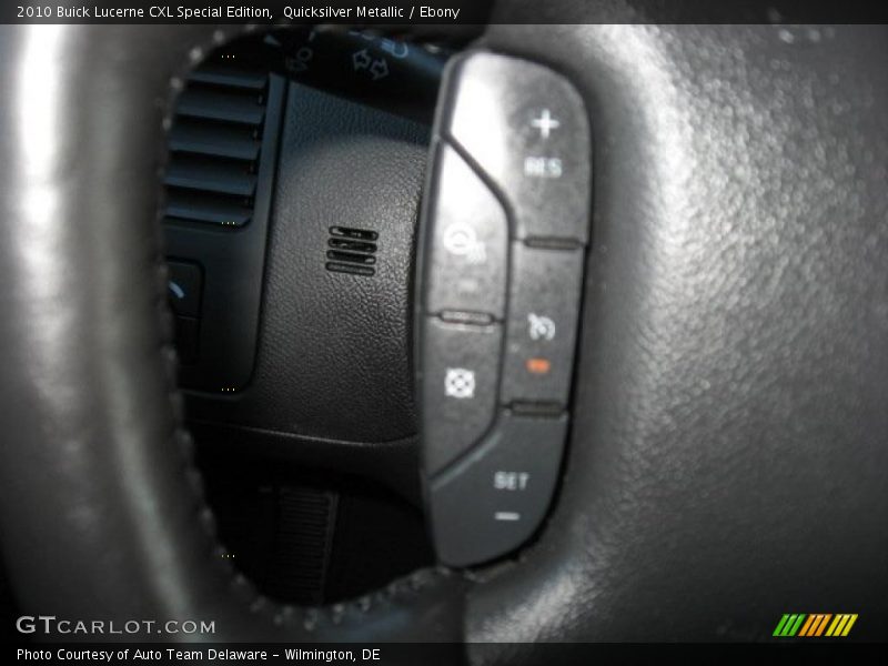 Quicksilver Metallic / Ebony 2010 Buick Lucerne CXL Special Edition