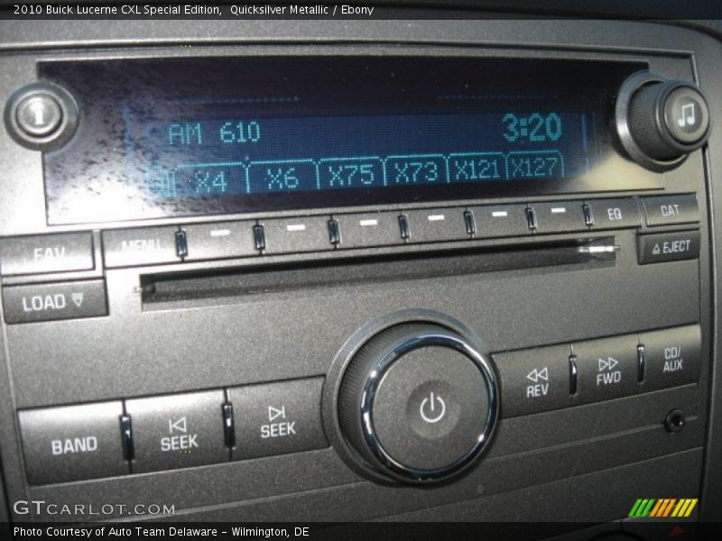 Controls of 2010 Lucerne CXL Special Edition