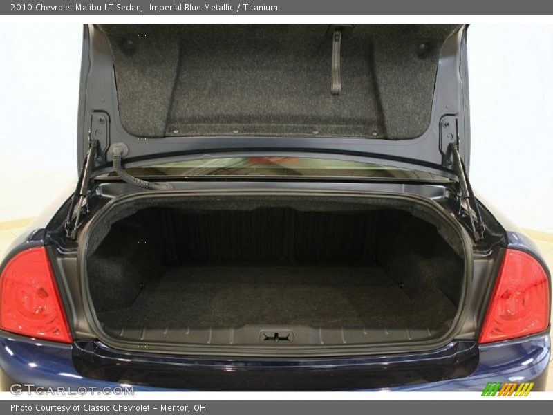Imperial Blue Metallic / Titanium 2010 Chevrolet Malibu LT Sedan