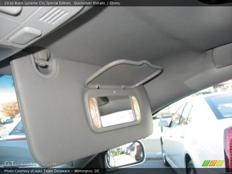 Quicksilver Metallic / Ebony 2010 Buick Lucerne CXL Special Edition