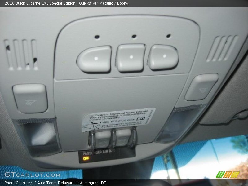 Controls of 2010 Lucerne CXL Special Edition