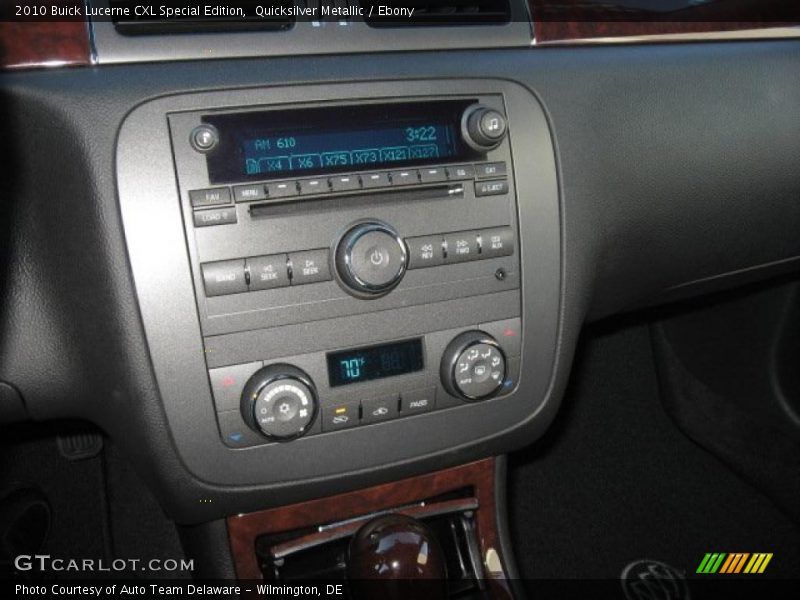 Controls of 2010 Lucerne CXL Special Edition
