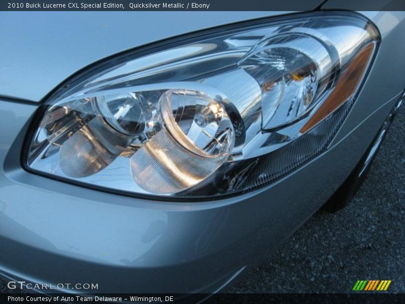 Quicksilver Metallic / Ebony 2010 Buick Lucerne CXL Special Edition