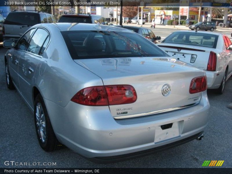 Quicksilver Metallic / Ebony 2010 Buick Lucerne CXL Special Edition