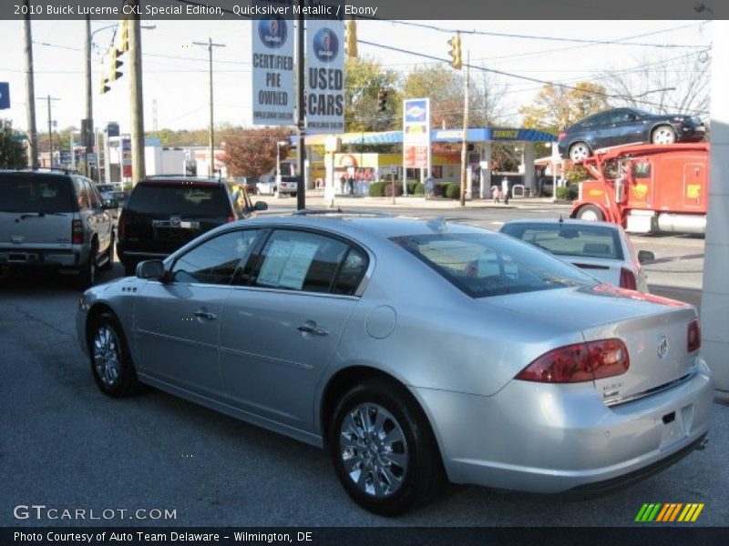 Quicksilver Metallic / Ebony 2010 Buick Lucerne CXL Special Edition