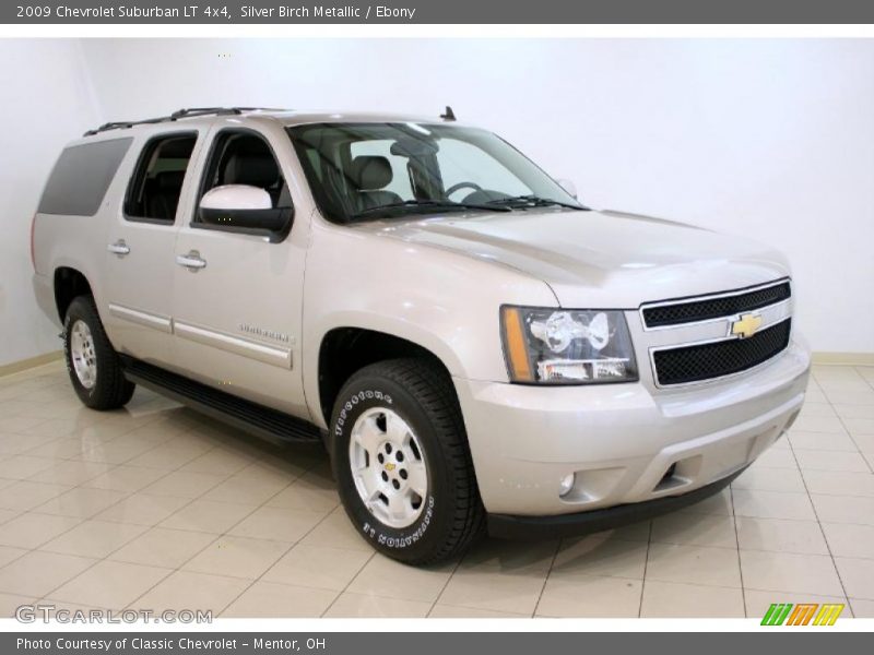 Silver Birch Metallic / Ebony 2009 Chevrolet Suburban LT 4x4