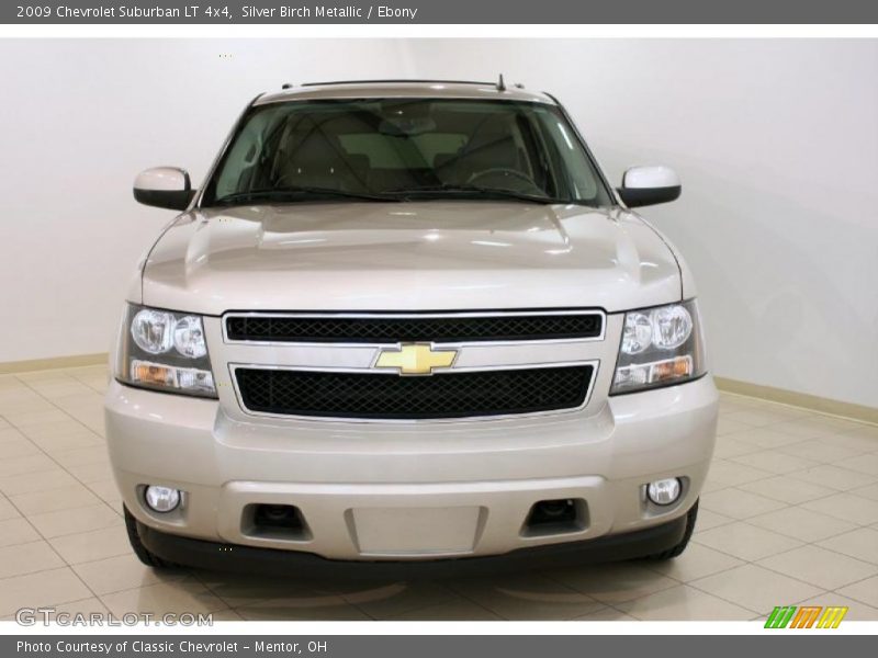 Silver Birch Metallic / Ebony 2009 Chevrolet Suburban LT 4x4