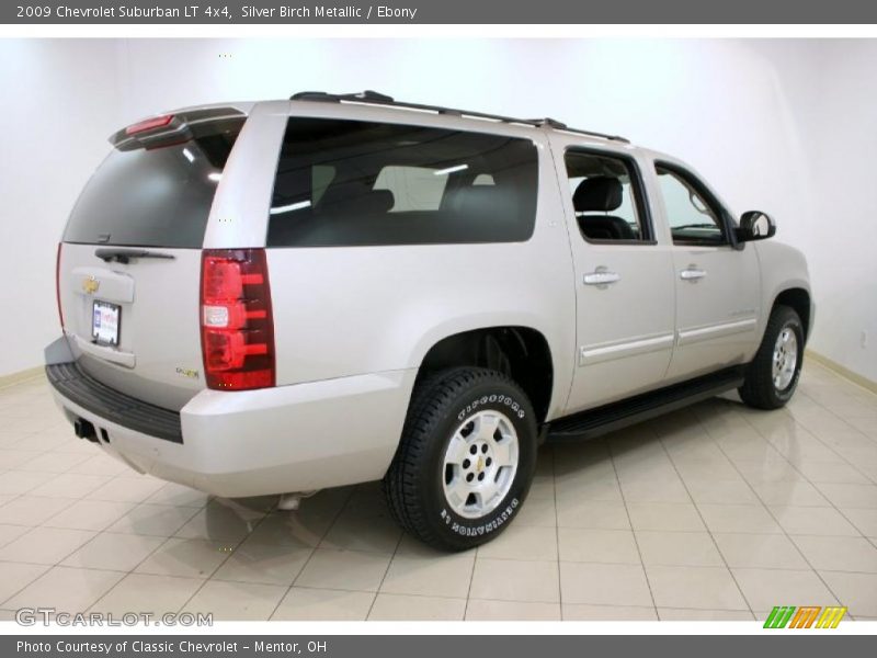Silver Birch Metallic / Ebony 2009 Chevrolet Suburban LT 4x4