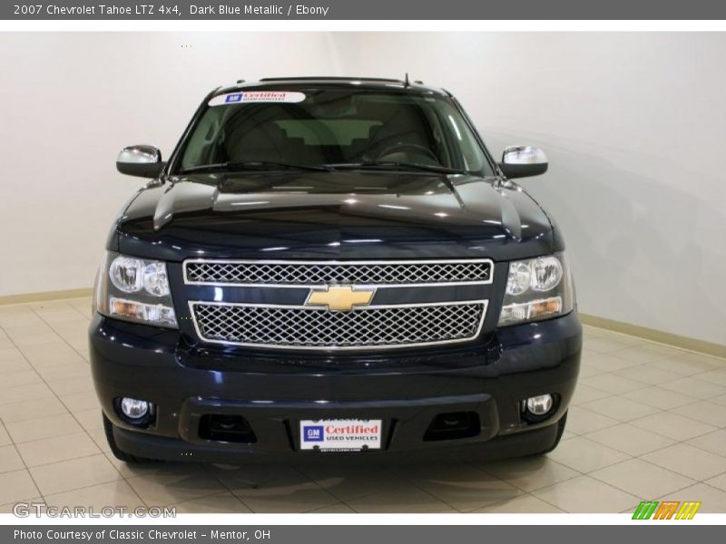 Dark Blue Metallic / Ebony 2007 Chevrolet Tahoe LTZ 4x4