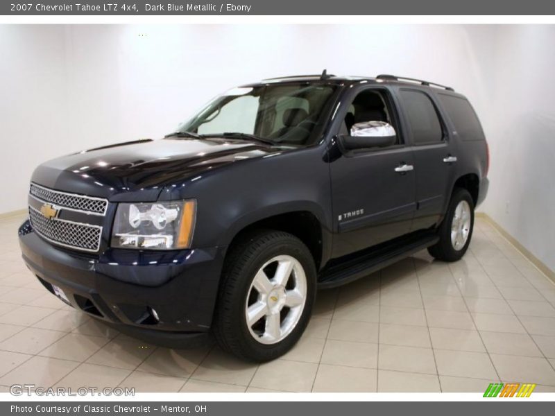 Dark Blue Metallic / Ebony 2007 Chevrolet Tahoe LTZ 4x4