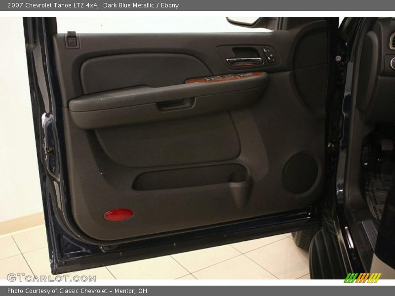 Dark Blue Metallic / Ebony 2007 Chevrolet Tahoe LTZ 4x4