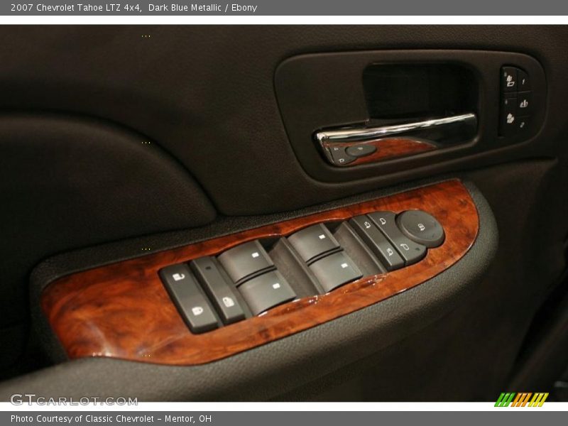 Dark Blue Metallic / Ebony 2007 Chevrolet Tahoe LTZ 4x4