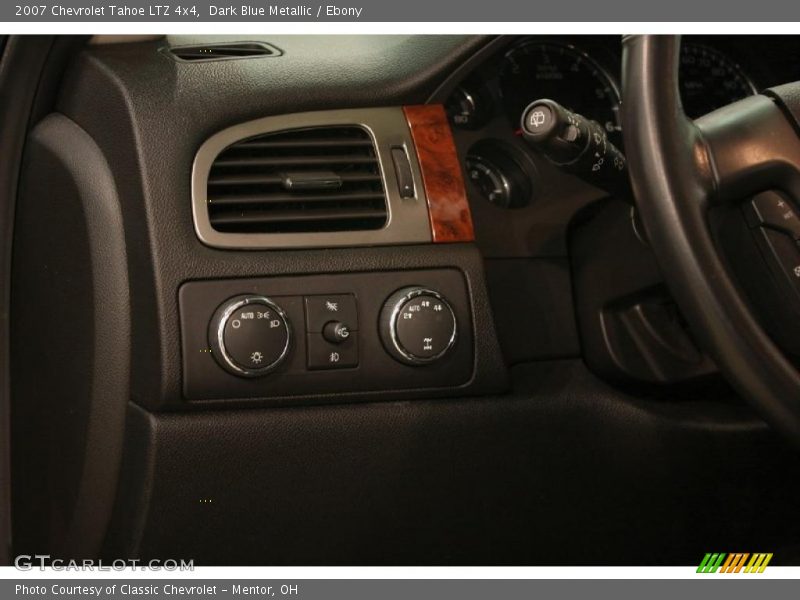 Dark Blue Metallic / Ebony 2007 Chevrolet Tahoe LTZ 4x4