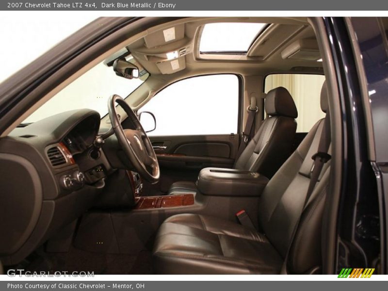 Dark Blue Metallic / Ebony 2007 Chevrolet Tahoe LTZ 4x4