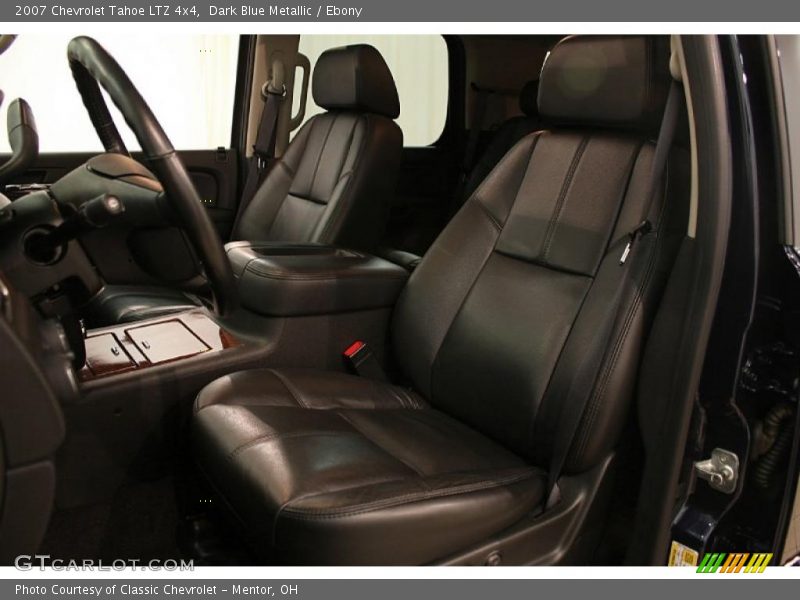 Dark Blue Metallic / Ebony 2007 Chevrolet Tahoe LTZ 4x4