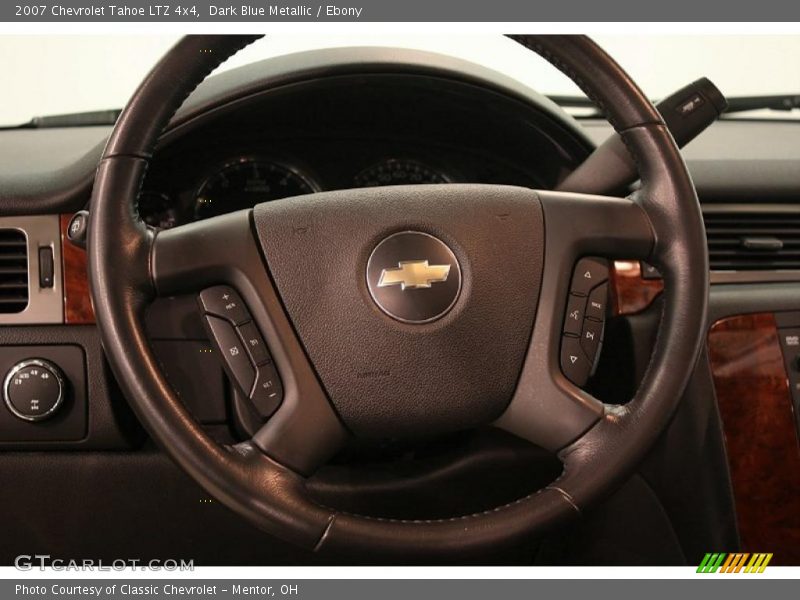 Dark Blue Metallic / Ebony 2007 Chevrolet Tahoe LTZ 4x4