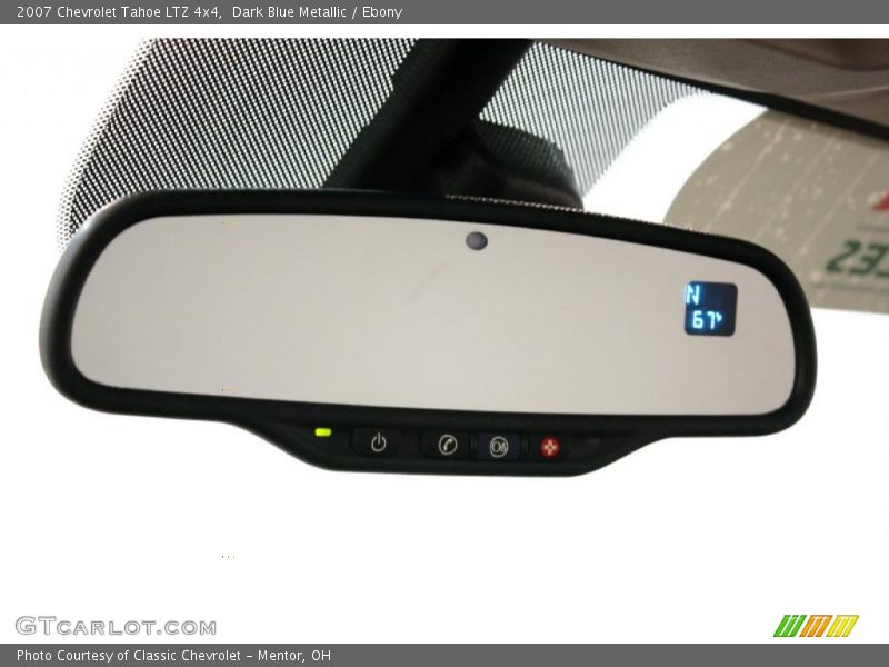 Dark Blue Metallic / Ebony 2007 Chevrolet Tahoe LTZ 4x4