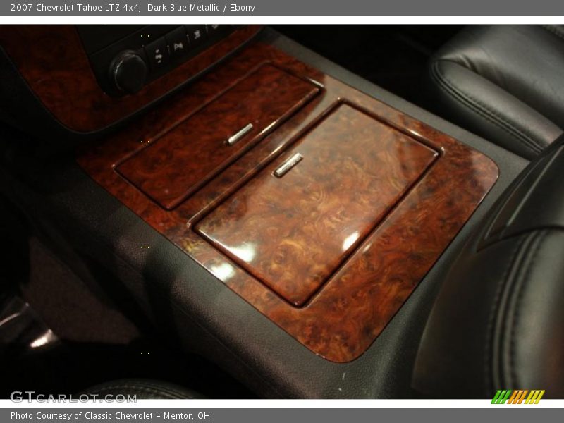 Dark Blue Metallic / Ebony 2007 Chevrolet Tahoe LTZ 4x4
