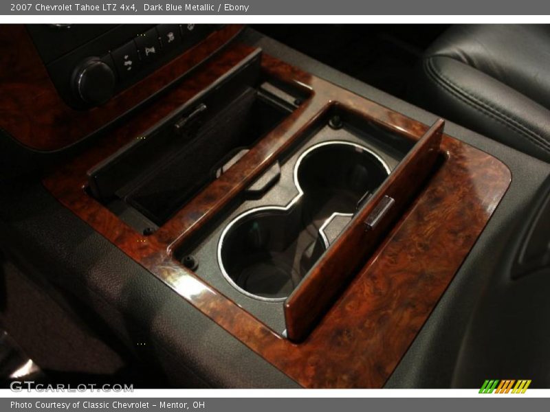 Dark Blue Metallic / Ebony 2007 Chevrolet Tahoe LTZ 4x4