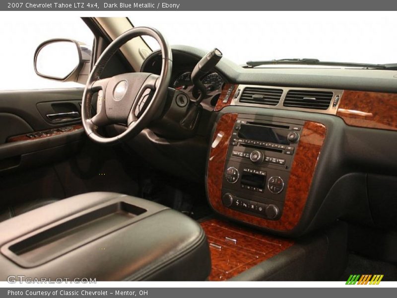 Dark Blue Metallic / Ebony 2007 Chevrolet Tahoe LTZ 4x4