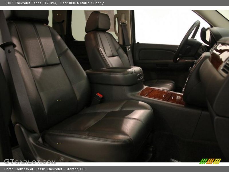 Dark Blue Metallic / Ebony 2007 Chevrolet Tahoe LTZ 4x4