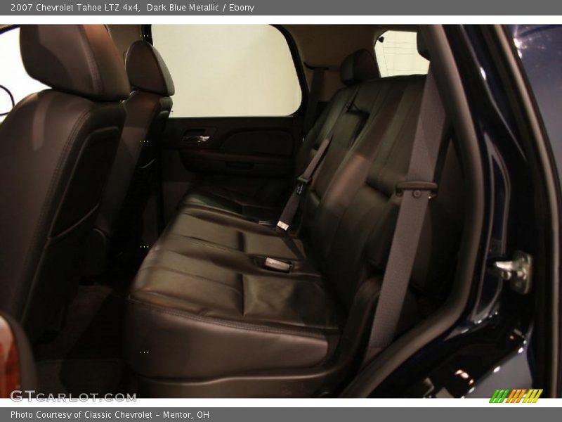 Dark Blue Metallic / Ebony 2007 Chevrolet Tahoe LTZ 4x4