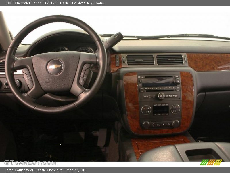 Dark Blue Metallic / Ebony 2007 Chevrolet Tahoe LTZ 4x4