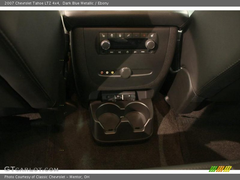 Dark Blue Metallic / Ebony 2007 Chevrolet Tahoe LTZ 4x4