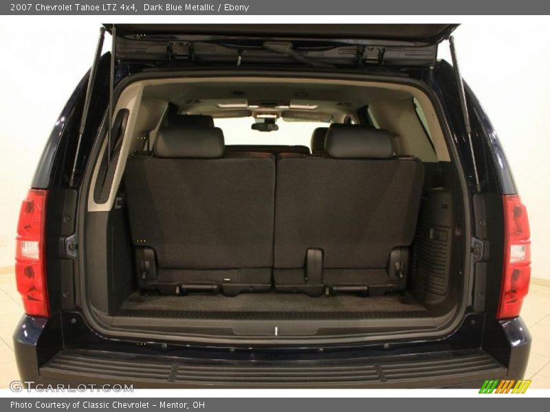 Dark Blue Metallic / Ebony 2007 Chevrolet Tahoe LTZ 4x4