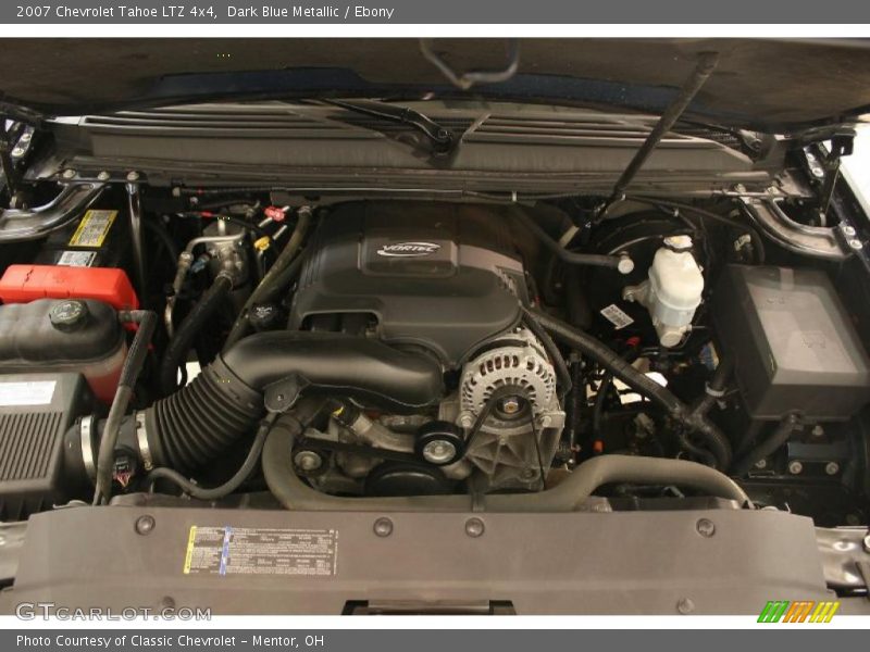 Dark Blue Metallic / Ebony 2007 Chevrolet Tahoe LTZ 4x4
