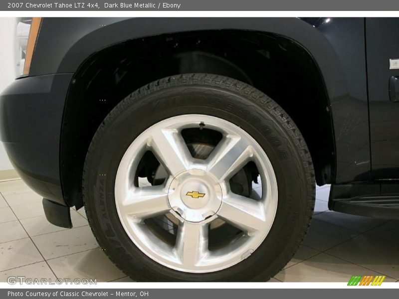 Dark Blue Metallic / Ebony 2007 Chevrolet Tahoe LTZ 4x4