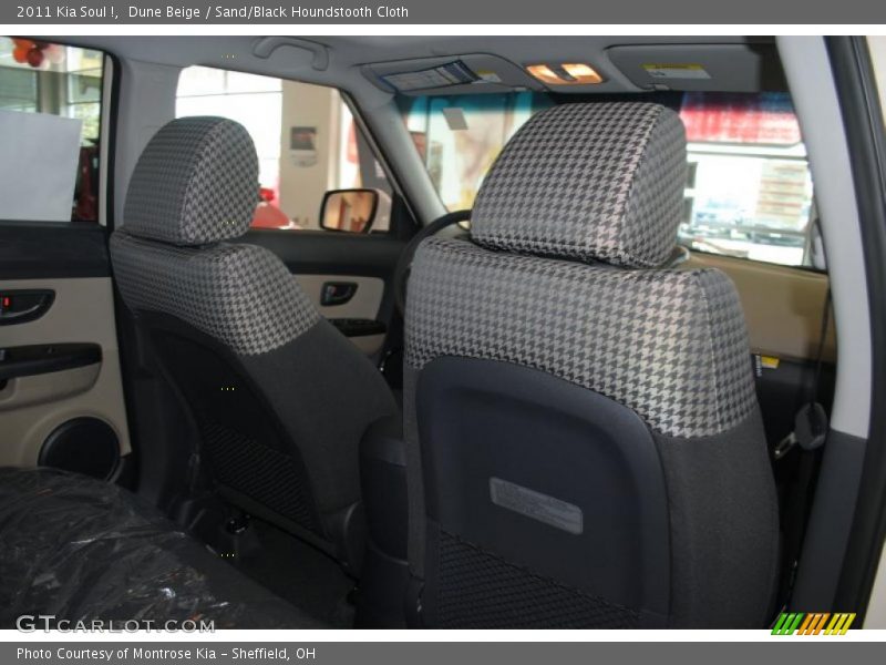 Dune Beige / Sand/Black Houndstooth Cloth 2011 Kia Soul !